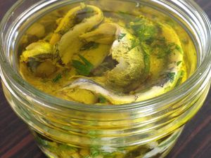 anchois frais marinés à l'huile d'olive apero anchois frais marinés à l'huile d'olive