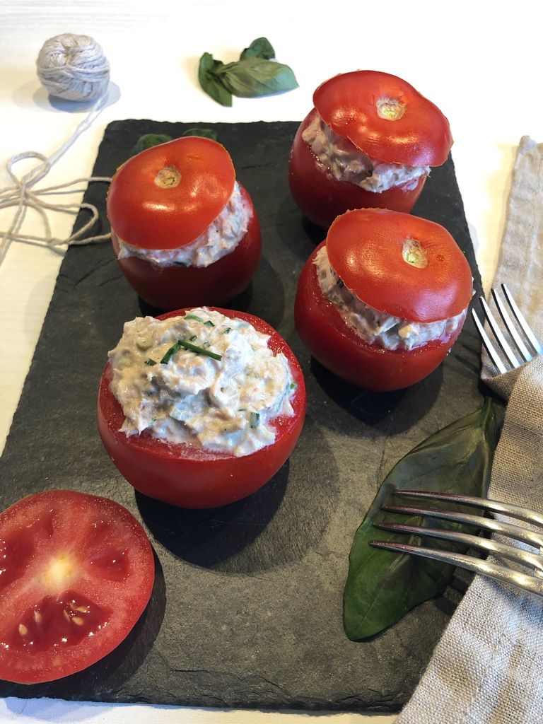 tomates farcies au thon