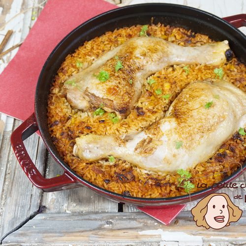 Poulet et riz au paprika au four : le plat tout-en-un facile recettes poulet et riz au paprika
