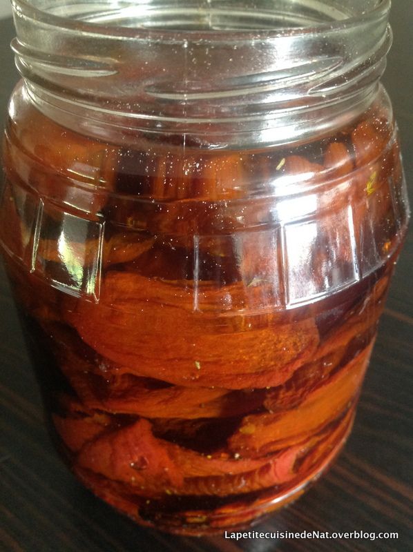 tomates confites au four