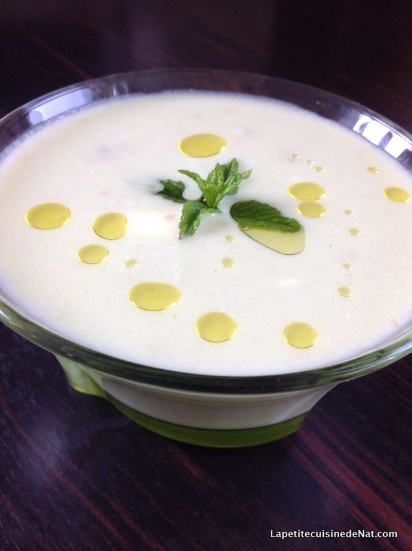 soupe glacée de cosse de petit pois et menthe recettes soupe glacée de cosse de petit pois et menthe