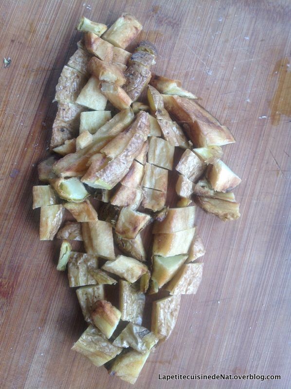 Tortilla aux restes de frites