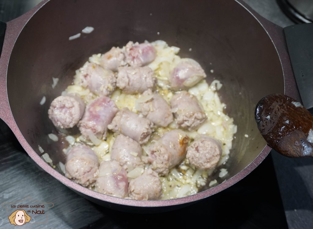 Pâtes à la saucisse et aux cèpes recettes Pâtes à la saucisse et aux cèpes