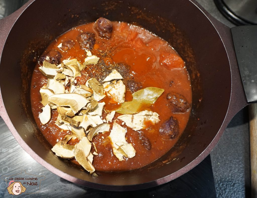 Pâtes à la saucisse et aux cèpes recettes Pâtes à la saucisse et aux cèpes
