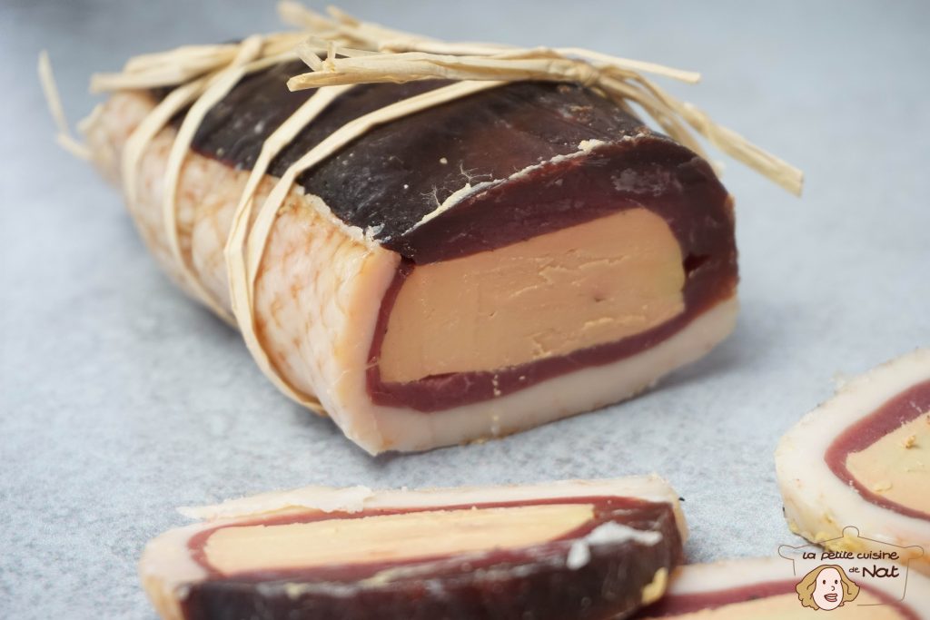 magret séché au foie gras