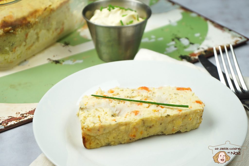 terrine de chou-fleur et poisson