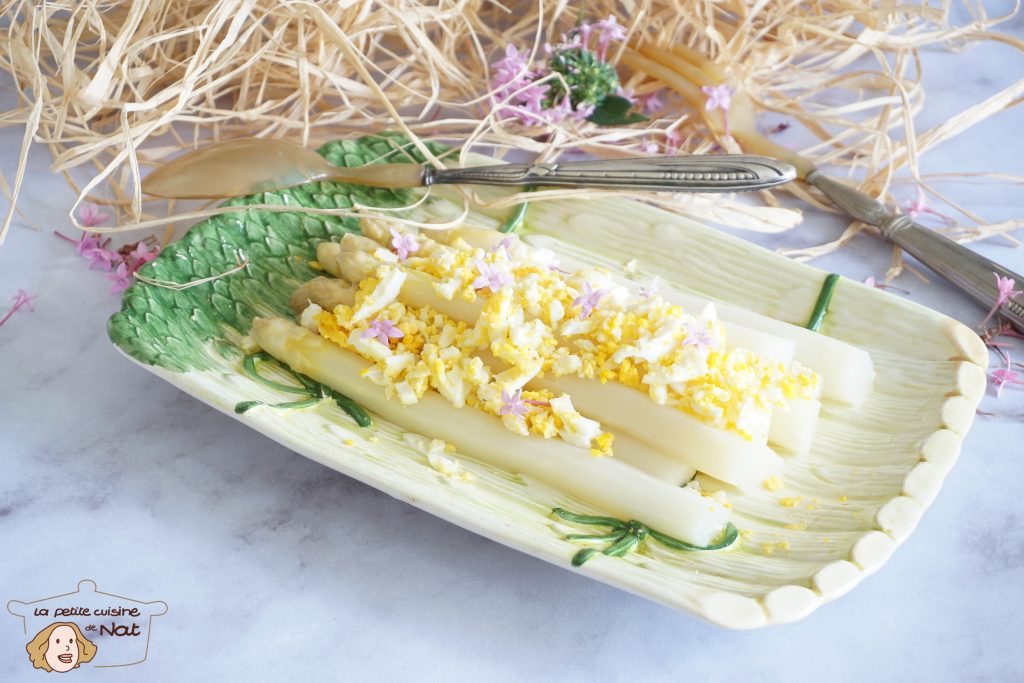 asperges blanches mimosas