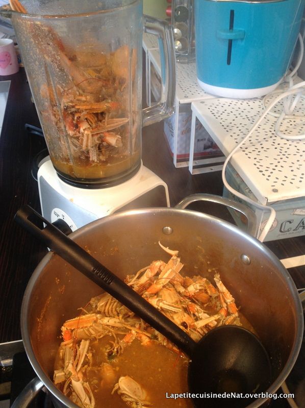 bisque de langoustines