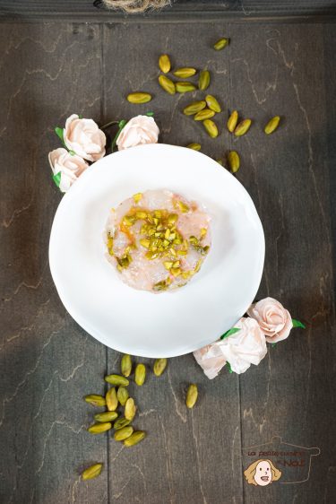 tartare de langoustines aux pistaches