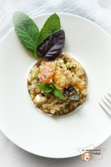 salade de quinoa aux agrumes
