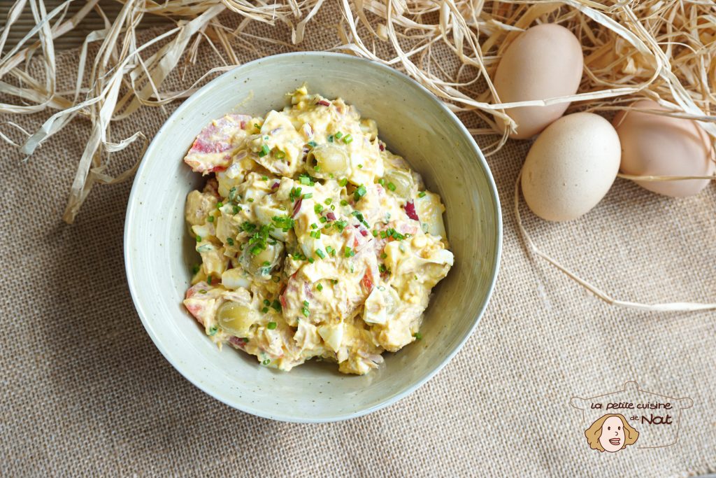 Recettes ig bas pour l'été recettes salade de thon aux oeufs