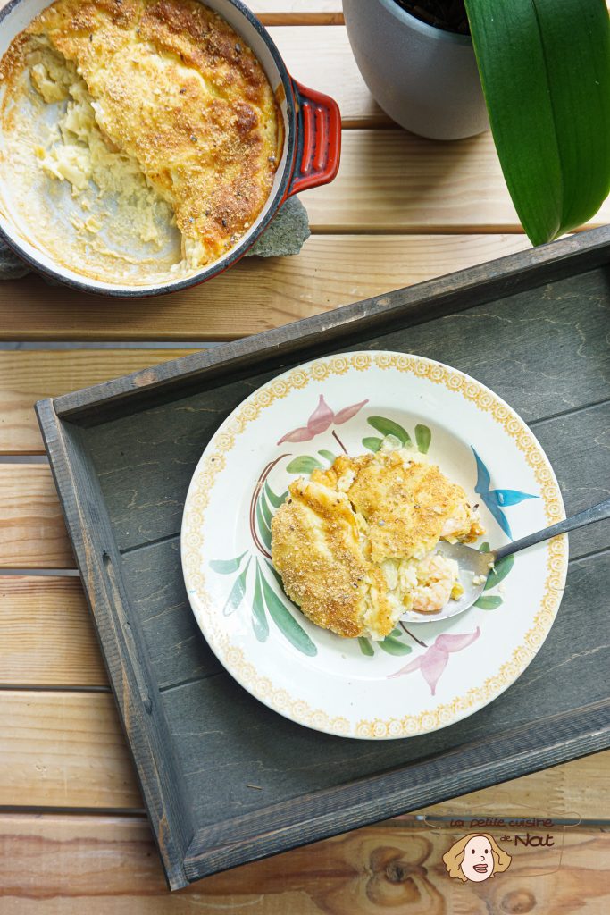 Gratin de poireaux aux crevettes legumes gratin de poireaux