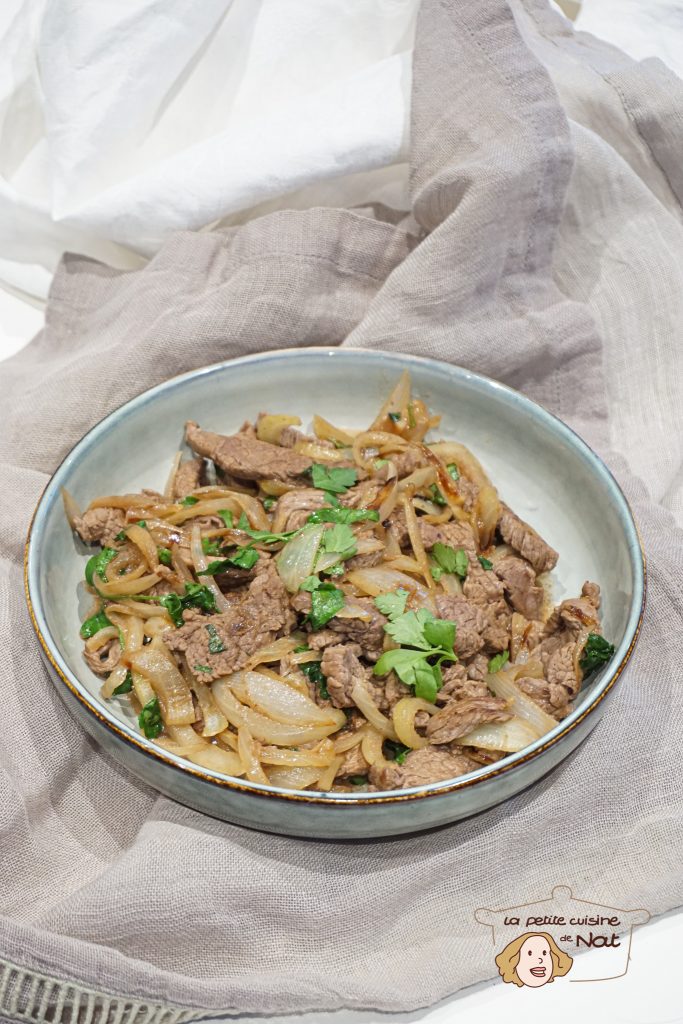 Boeuf sauté à la lyonnaise recettes boeuf sauté à la lyonnaise