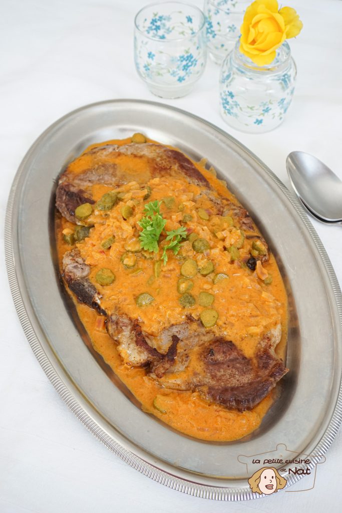 Côtes de porc sauce charcutière recettes côte de porc sauce charcutière
