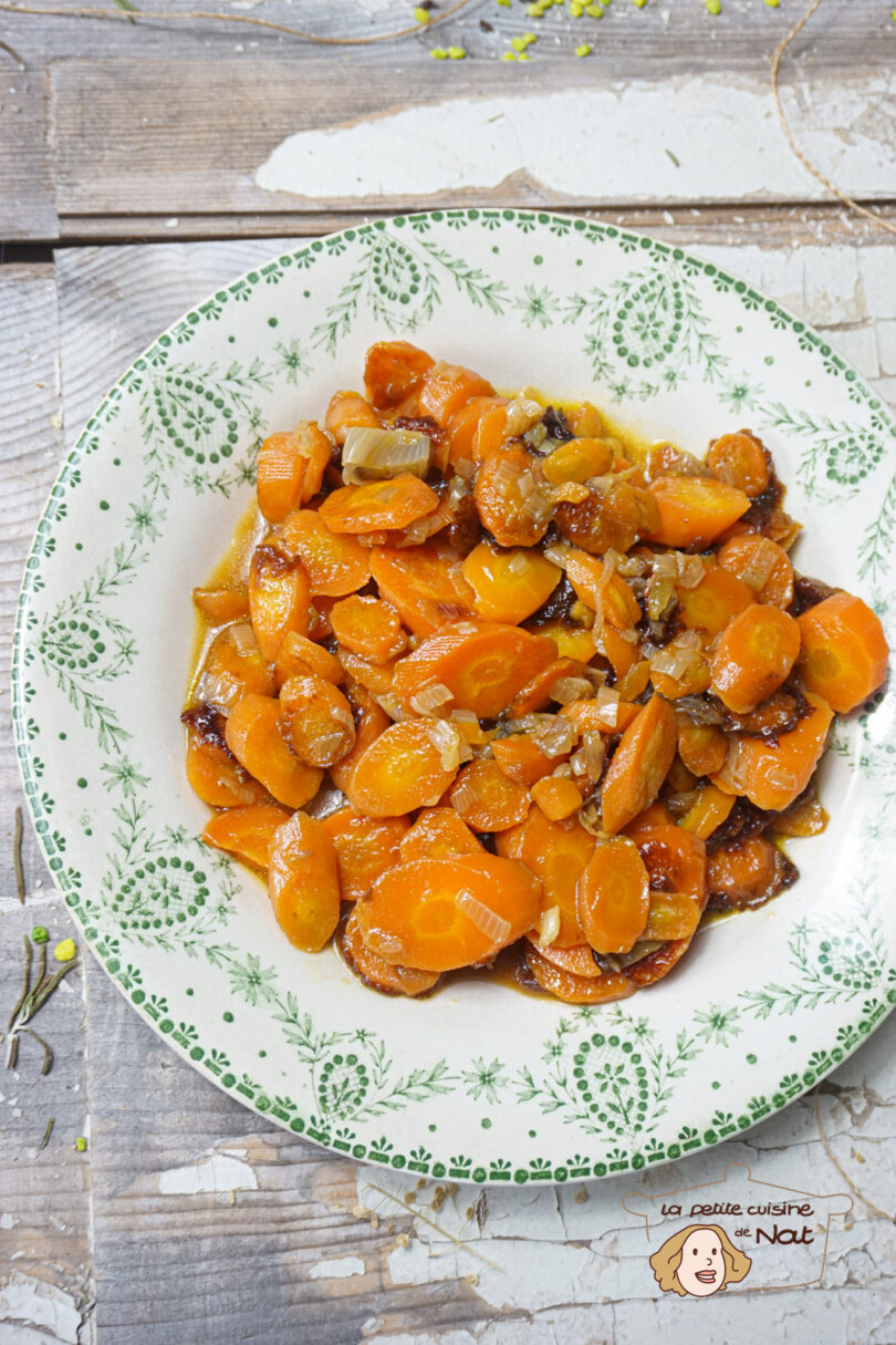 Poêlée de carottes brocolis et haricots verts