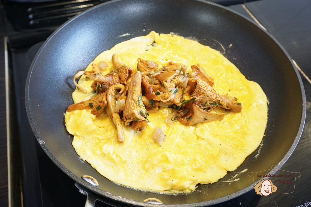 omelette aux girolles