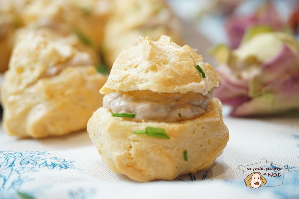 gougères au thon