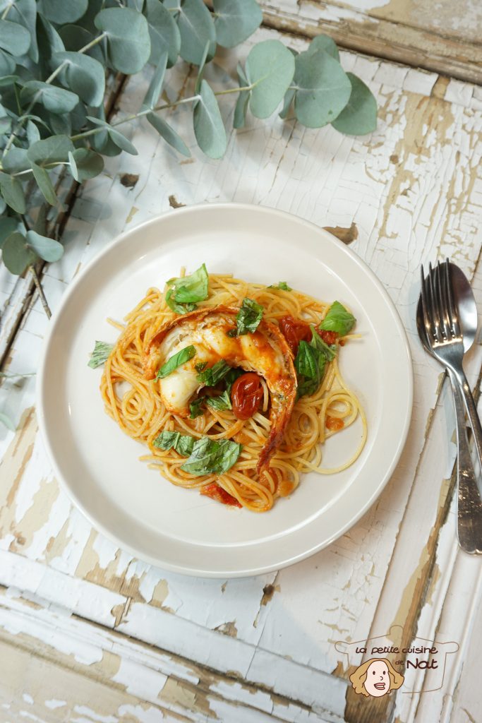pâtes à la langouste