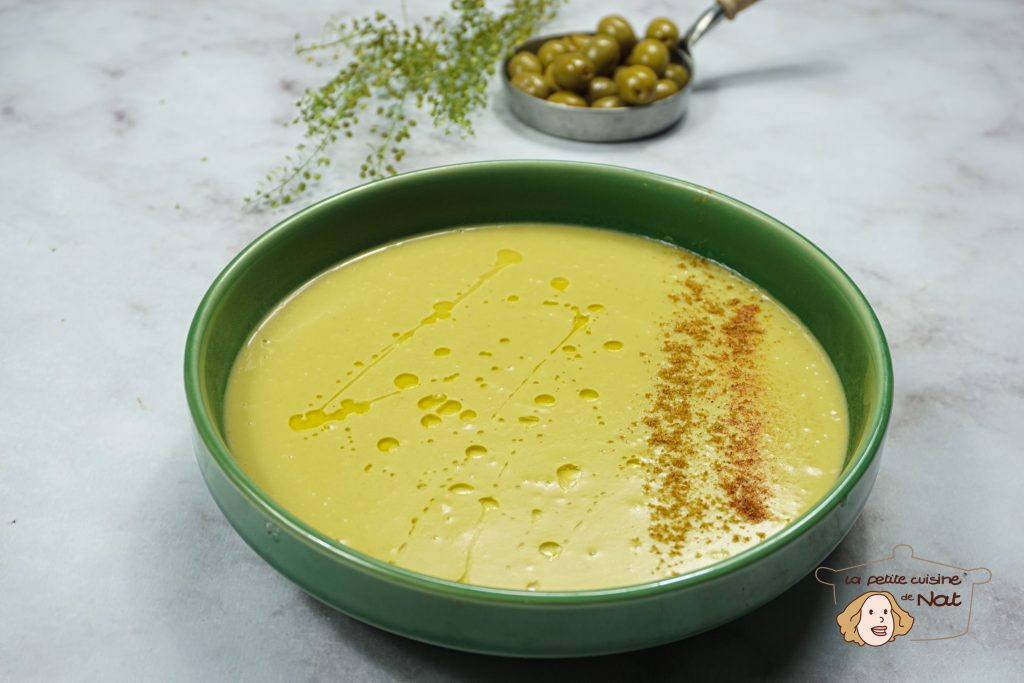 Bissara, soupe de pois cassés