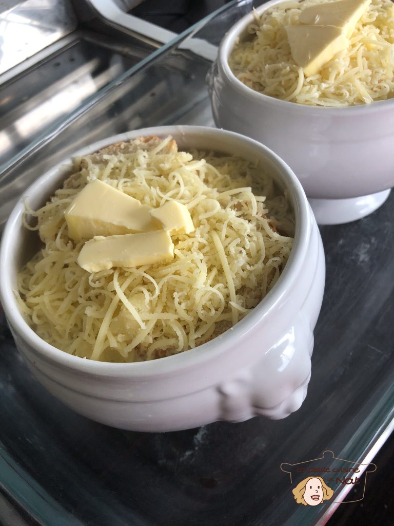 Gratinée à l'oignon