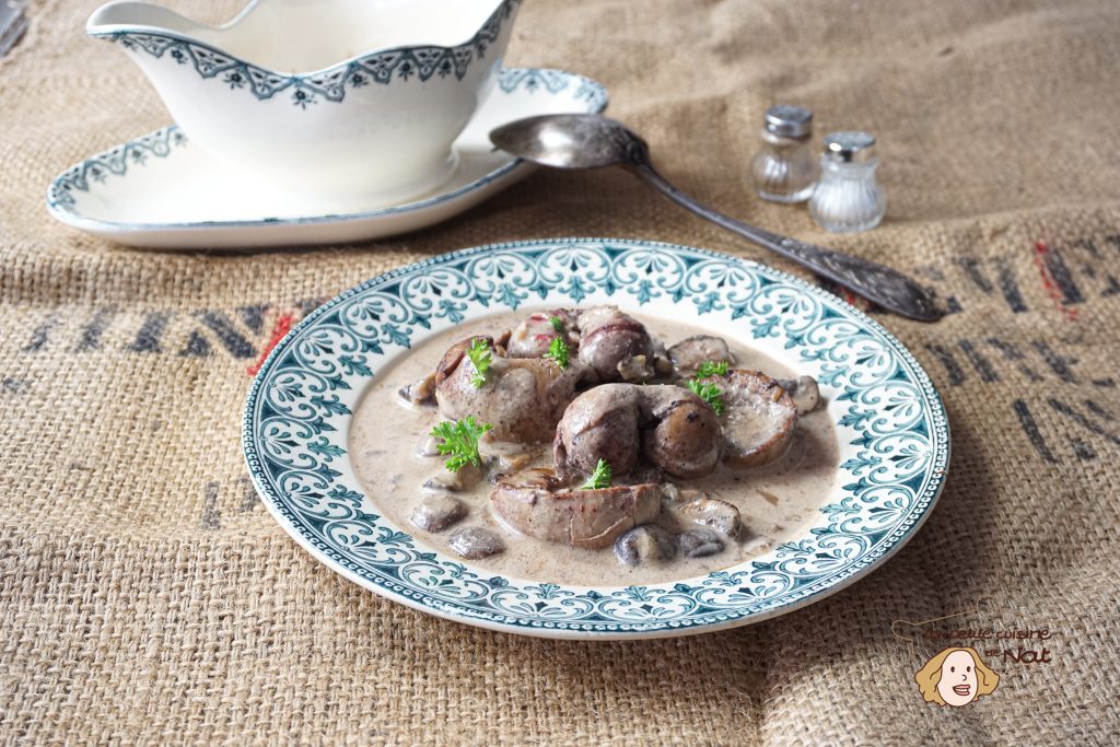 rognons d'agneau sauce madère 