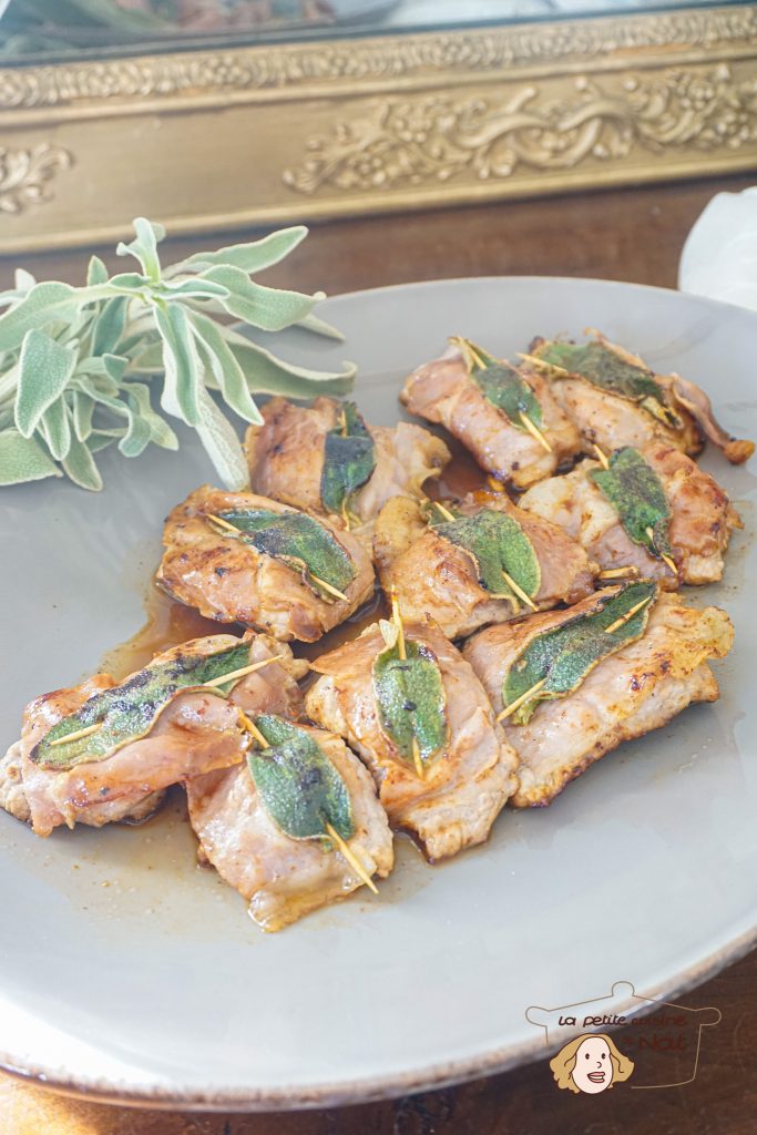 Saltimbocca de veau à la sauge viande saltimbocca de veau à la sauge
