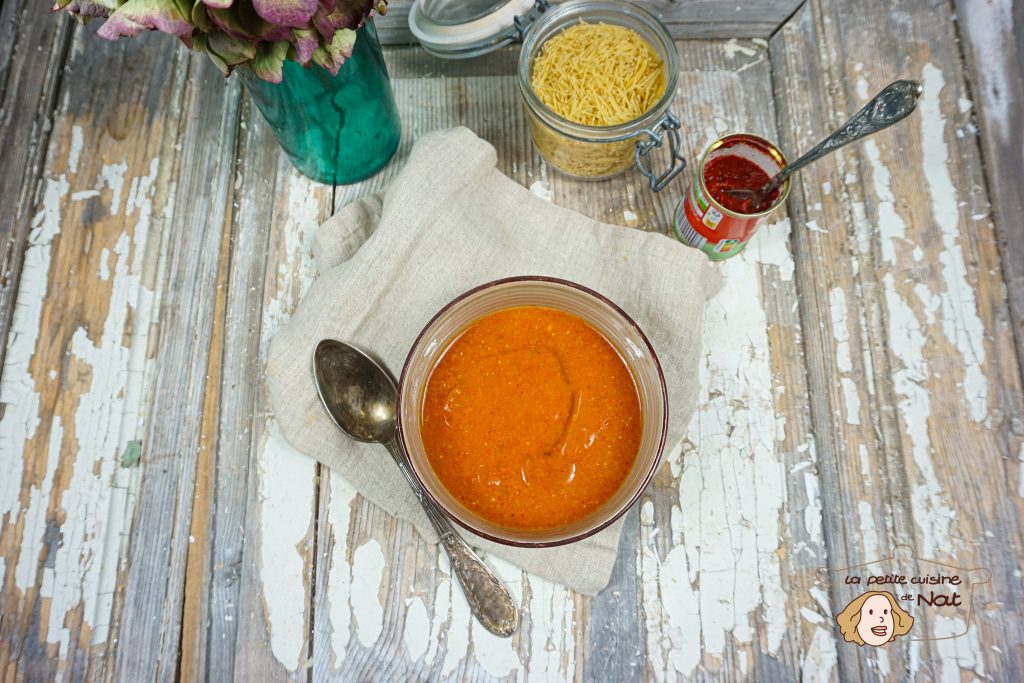Soupe de tomate express recettes Soupe de tomate express