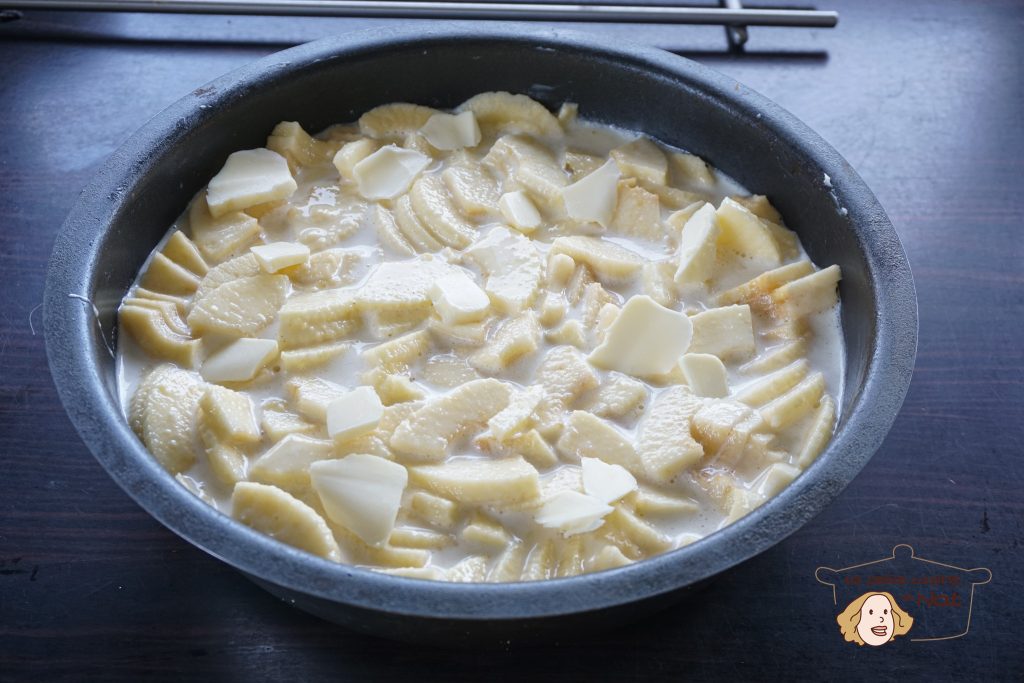 Flognarde aux pommes recettes Flognarde aux pommes