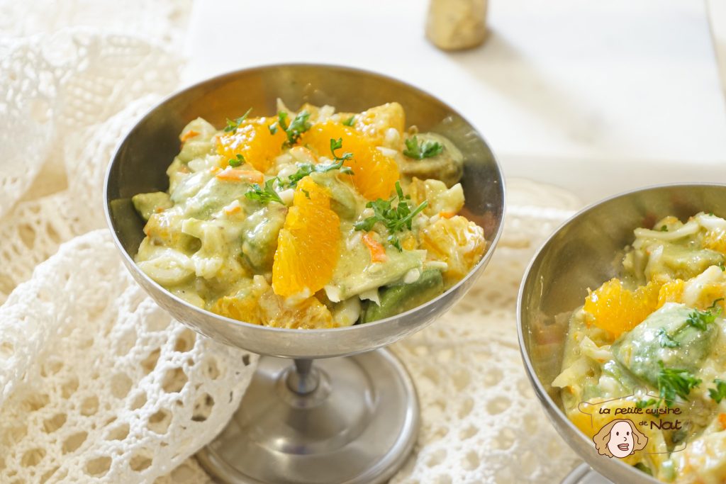 Salade d'avocat aux mandarines recettes Salade d'avocat aux mandarines