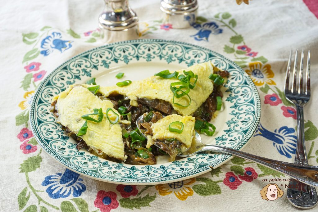 Omelette aux cèpes séchés recettes Omelette aux cèpes séchés