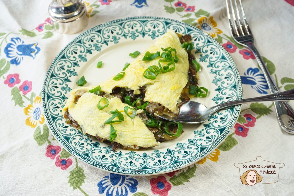 Omelette aux cèpes séchés recettes Omelette aux cèpes séchés