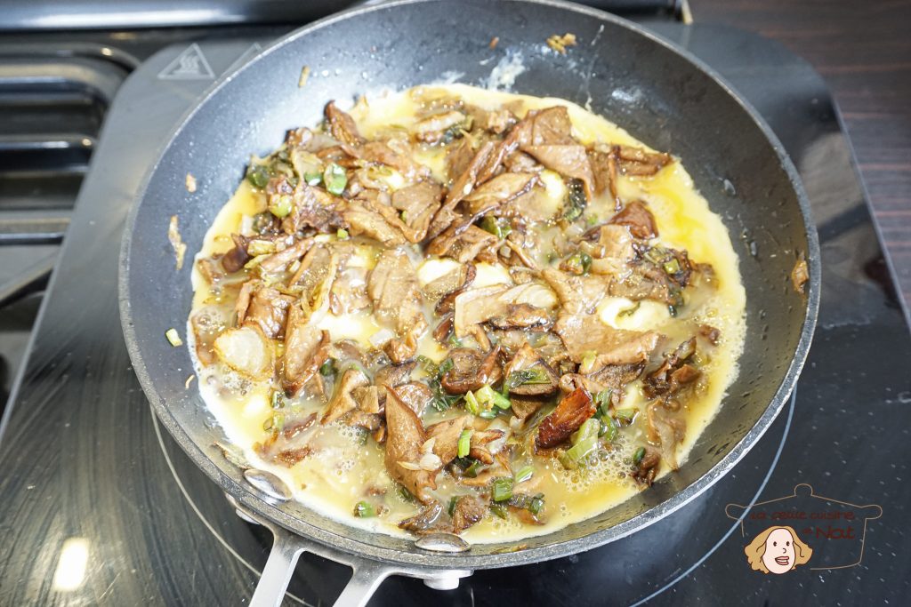 Omelette aux cèpes séchés recettes Omelette aux cèpes séchés