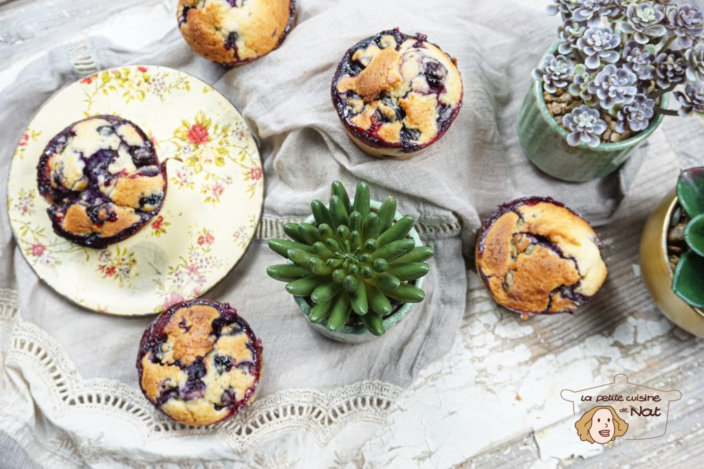 Muffins aux myrtilles recettes Muffins aux myrtilles