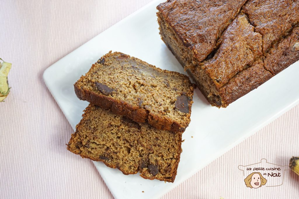 Banana bread aux pépites de chocolat recettes Banana bread aux pépites de chocolat
