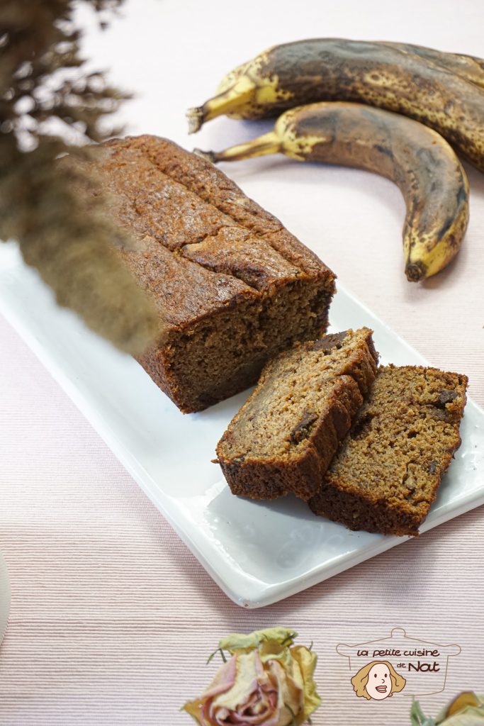 Banana bread aux pépites de chocolat recettes Banana bread aux pépites de chocolat