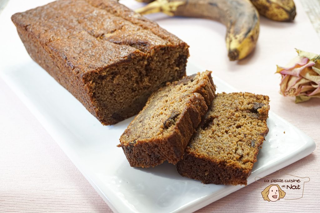 Banana bread aux pépites de chocolat recettes Banana bread aux pépites de chocolat
