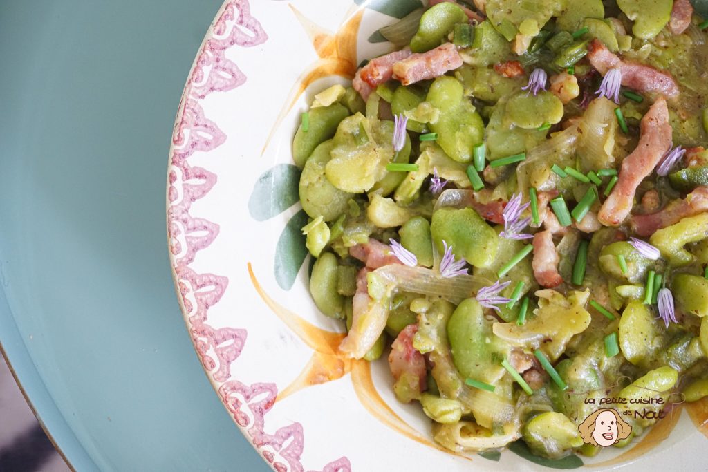 Fèves aux lardons recettes Fèves aux lardons