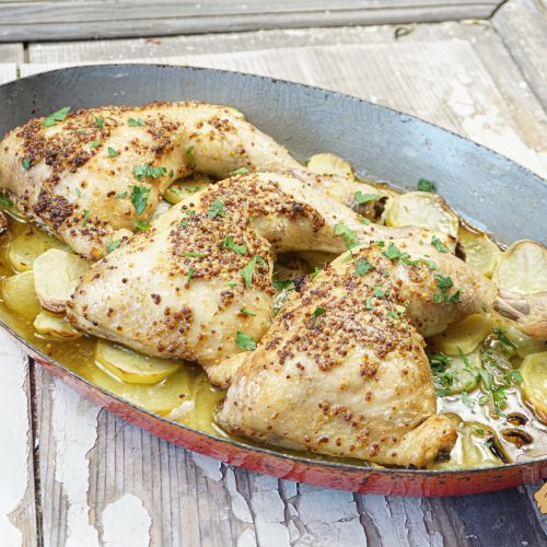Cuisses de poulet marinées au four recettes cuisses de poulet marinées au four