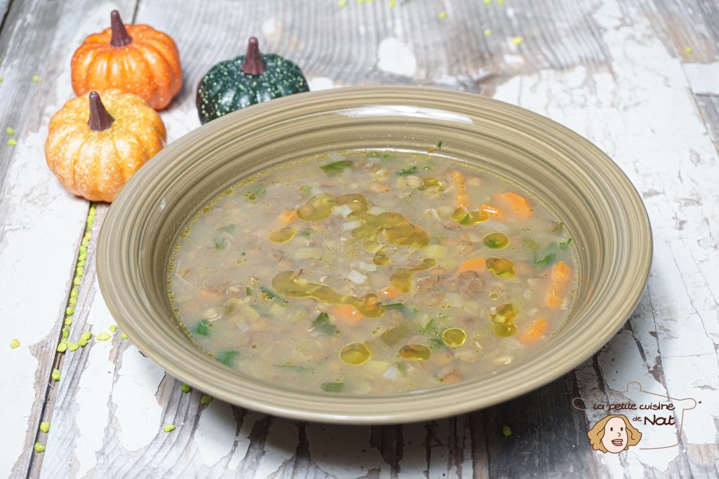 Soupe de lentilles blondes à la coriandre et aux épices recettes Soupe de lentilles blondes à la coriandre et aux épices