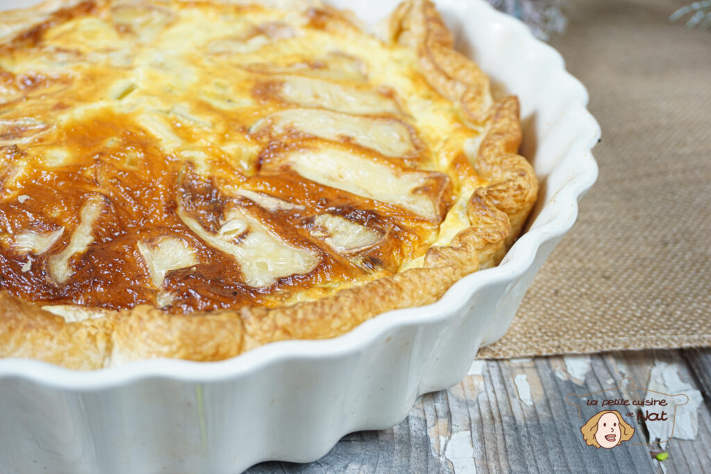 Tarte aux poireaux et au reblochon recettes tarte aux poireaux et au reblochon