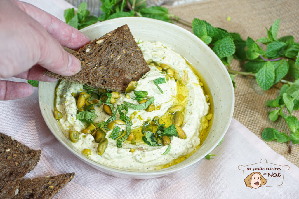 Tartinade de feta aux pistaches et à la menthe ig bas tartinade de feta aux pistache et à la menthe