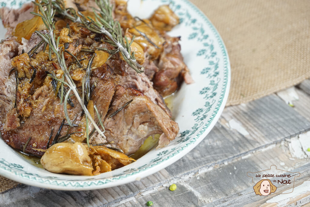 Rôti de porc à l'ail et au romarin recettes Rôti de porc à l'ail et au romarin