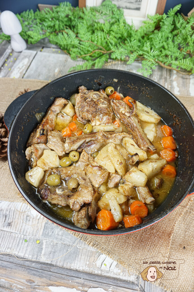 Ragout d'agneau aux topinambours viande Ragout d'agneau aux topinambours