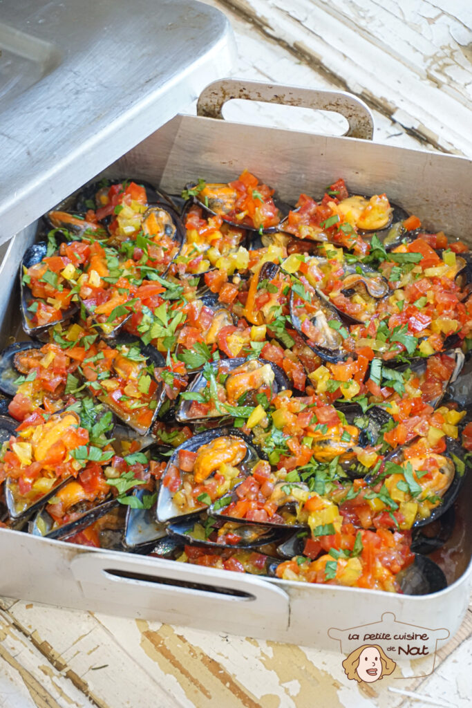 Moules froides aux petits légumes recettes moules froides aux petits légumes
