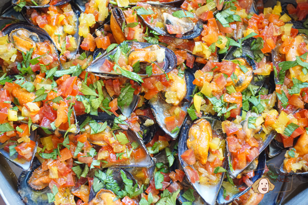 Moules froides aux petits légumes recettes moules froides aux petits légumes