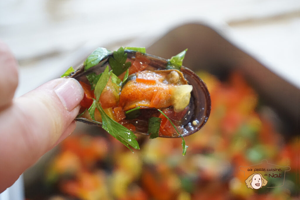 Moules froides aux petits légumes recettes moules froides aux petits légumes