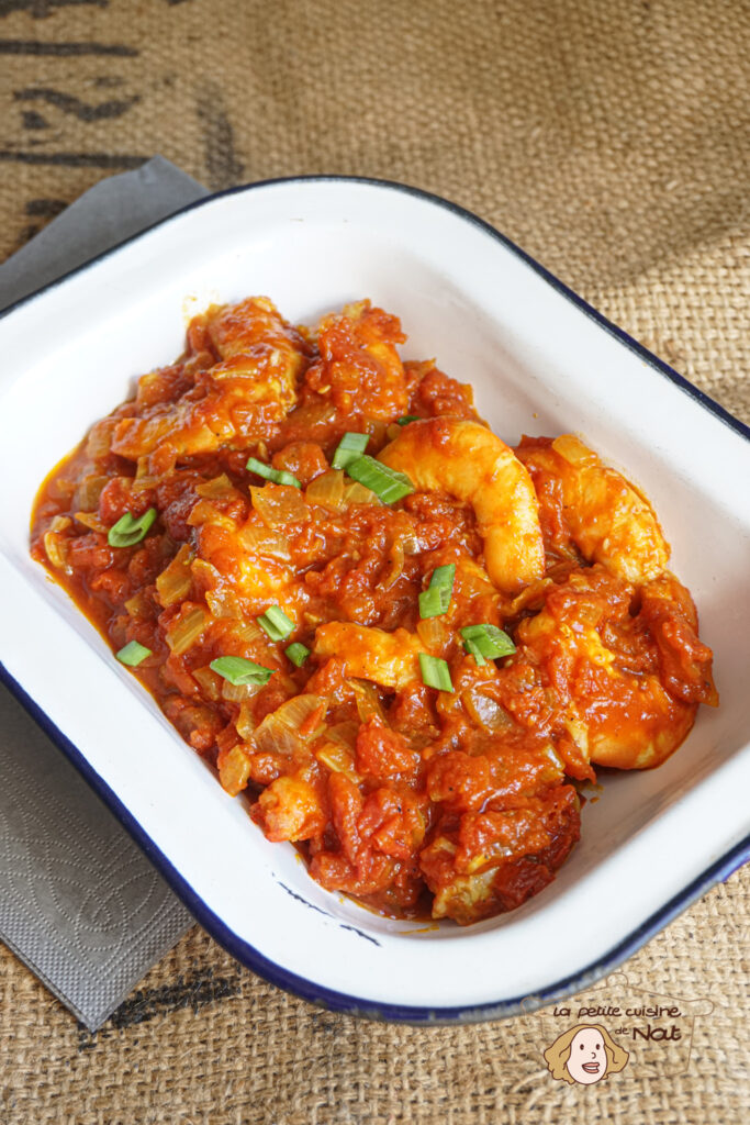 Rougail Crevettes recettes rougail crevettes