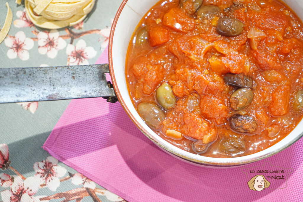 Sauce tomate aux olives recettes sauce tomate aux olives