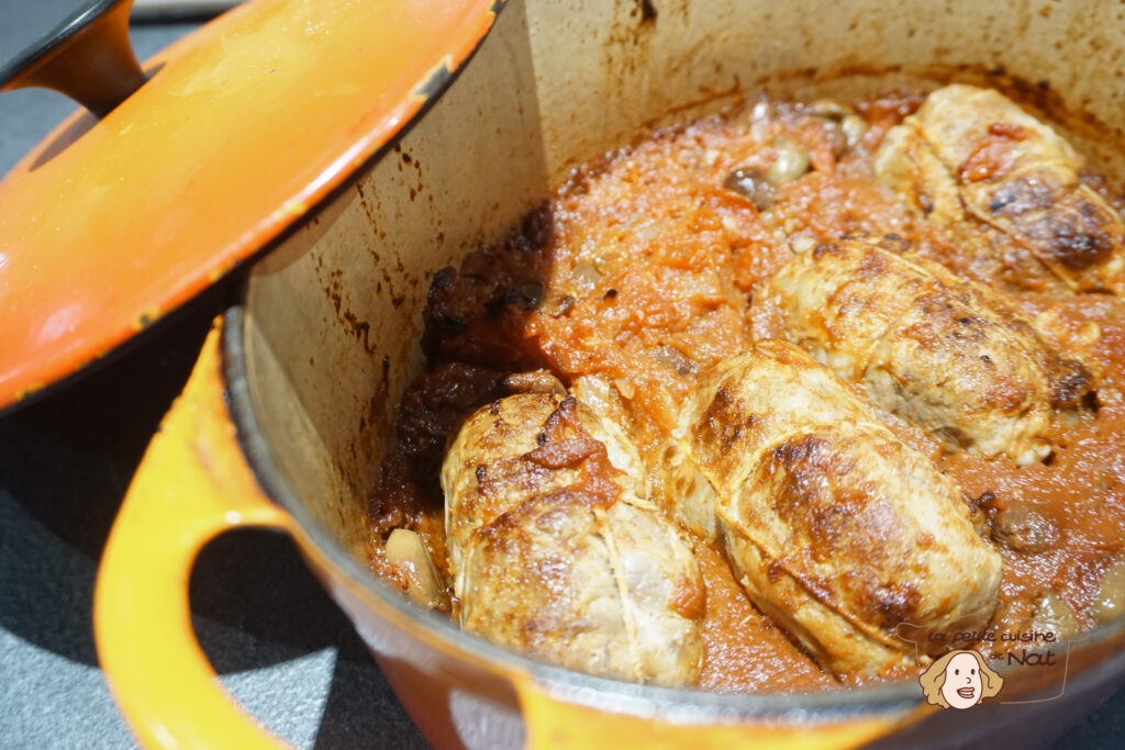 paupiettes de veau au four