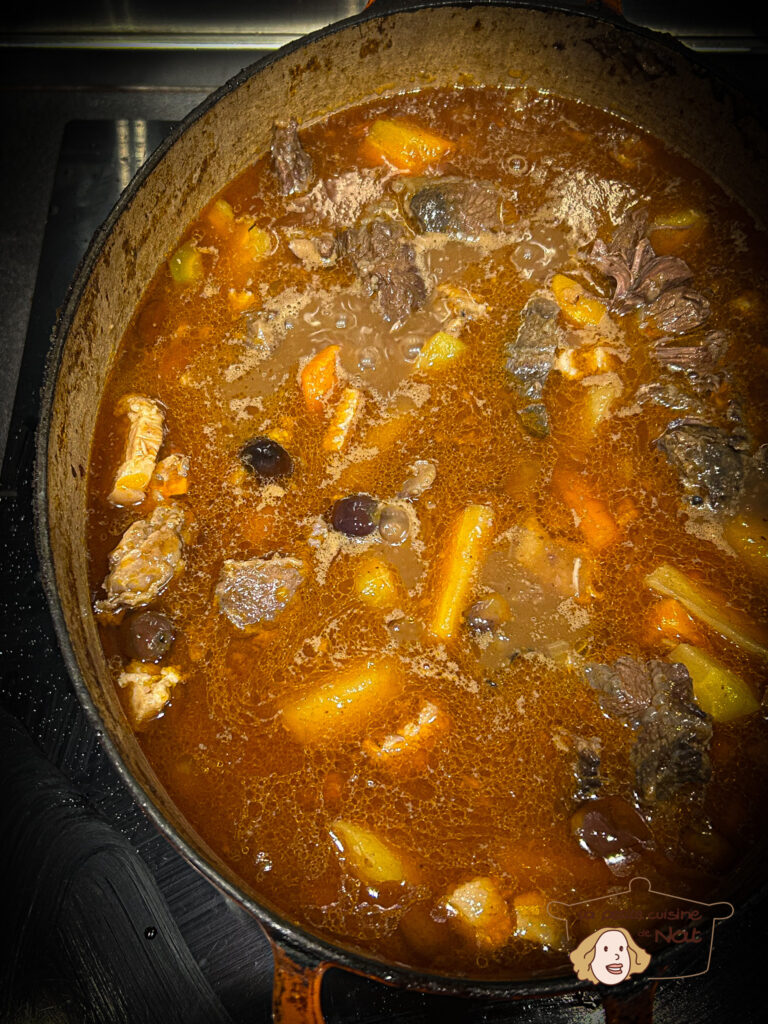 daube de boeuf au vin blanc